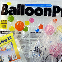 Balloon Drop Net Kits - Balloon Pro, BOSS Pre-strung kits, Basic Pre-strung Kits